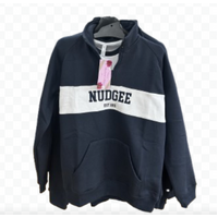 NUDGEE 1/4 ZIP UNISEX PULLOVER