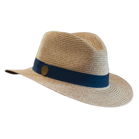 UNISEX NATURAL/NAVY HAT