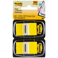 POST IT FLAGS YELLOW