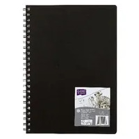 VISUAL ART BOOK BLACK 