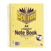 5 SUBJECT LECTURE PAD
