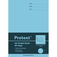 GRAPH BOOK 5MM  A4 96 PAGES