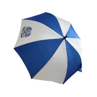 UMBRELLA BLUE/WHITE GOLF
