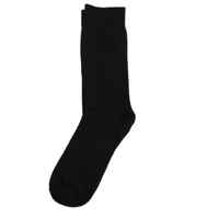 BLACK DRESS SOCKS  [SIZE: 13-3] SALE