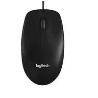 MOUSE WIRED BLACK Logitech (M100R)